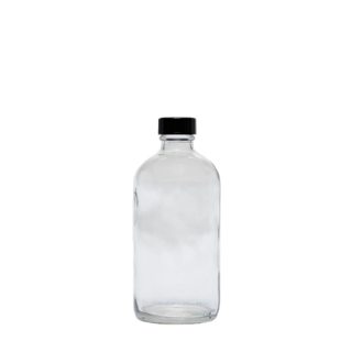 Cre8tion Clear Glass Bottle, 8oz, 26089